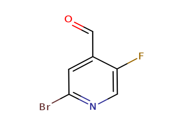 2-Bromo-5-fluoroisonicotinaldehyde