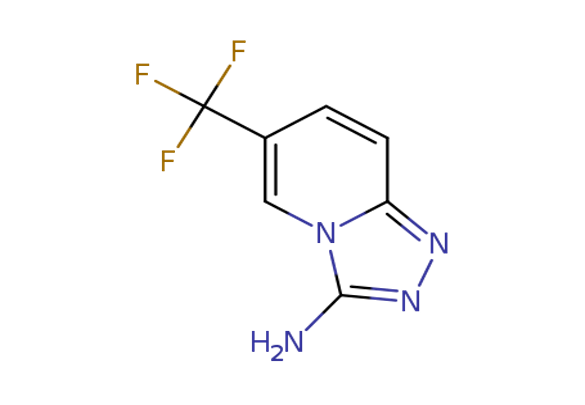 6-(trifluoromethyl)-[1,2,4]triazolo[4,3-a]pyridin-3-amine