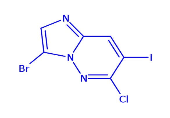 3-Bromo-6-chloro-7-iodoimidazo[1,2-b]pyridazine