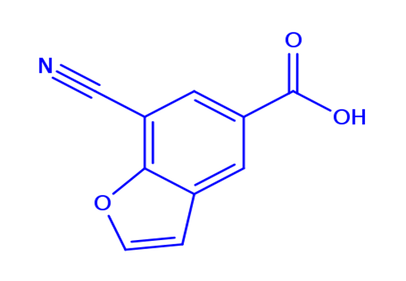 7-cyano-1-benzofuran-5-carboxylic acid