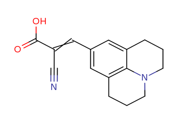 9-(2-Carboxy-2-cyanovinyl)julolidine