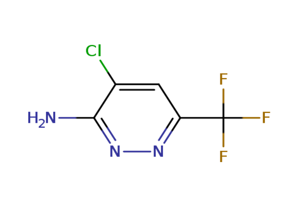 4-Chloro-6-(trifluoromethyl)pyridazin-3-amine