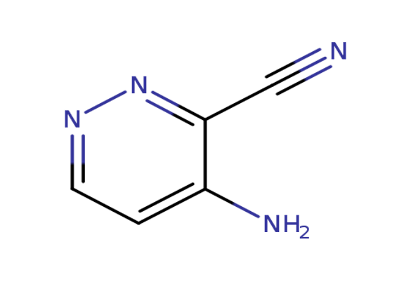 4-aminopyridazine-3-carbonitrile