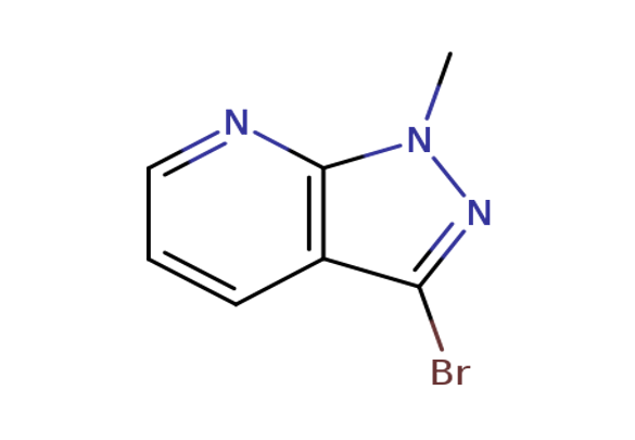 3-Bromo-1-methyl-1H-pyrazolo[3,4-b]pyridine