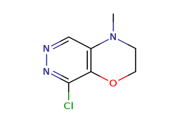 8-Chloro-3,4-dihydro-4-methyl-2H-pyridazino[4,5-b][1,4]oxazine