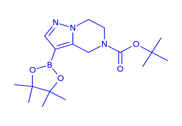 tert-butyl 3-(tetramethyl-1,3,2-dioxaborolan-2-yl)-4H,5H,6H,7H-pyrazolo[1,5-a]pyrazine-5-carboxylate