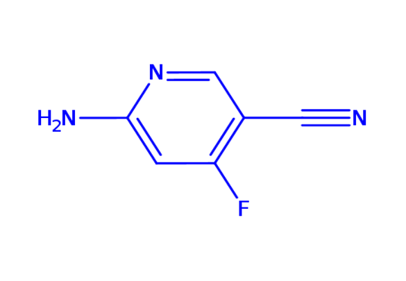 2-amino-4-fluoro-cyanopyridine