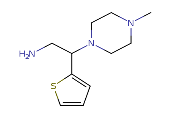 [2-(4-methyl-1-piperazinyl)-2-(2-thienyl)ethyl]amine