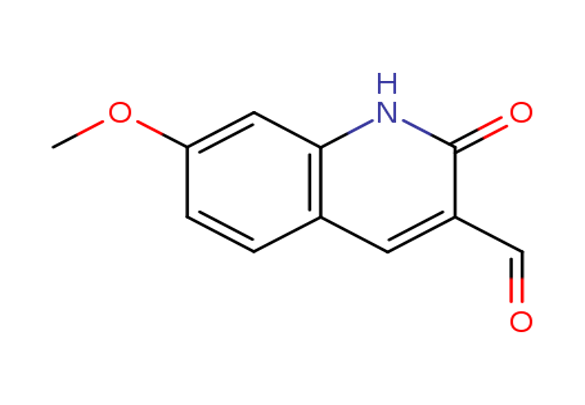 2-Hydroxy-7-methoxyquinoline-3-carbaldehyde