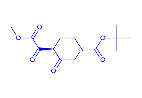 tert-Butyl 4-(2-methoxy-2-oxoacetyl)-3-oxopiperidine-1-carboxylate