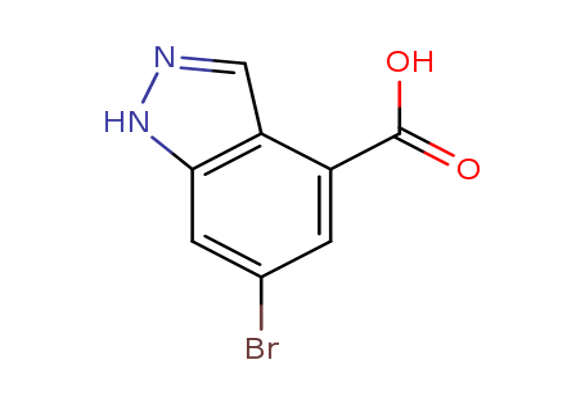 6-broMo-1H-indazole-4-carboxylic acid