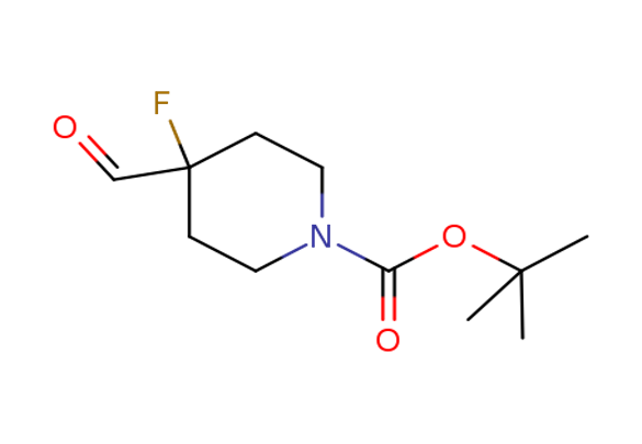 tert-butyl 4-fluoro-4-formylpiperidine-1-carboxylate