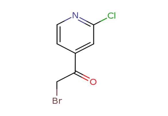 2-Bromo-1-(2-chloropyridin-4-yl)ethanone