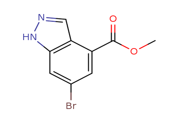 6-BroMo-1H-indazole-4-carboxylic acid Methyl ester