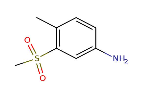 4-methyl-3-(methylsulfonyl)aniline