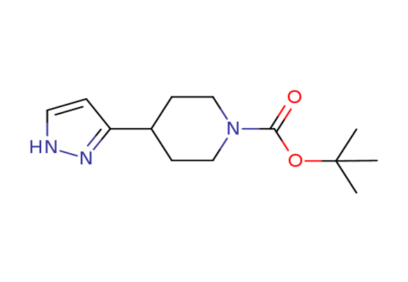 tert-Butyl 4-(1H-pyrazol-3-yl)piperidine-1-carboxylate