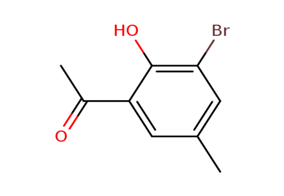 1-(3-bromo-2-hydroxy-5-methylphenyl)ethanone