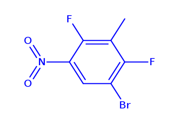 1-Bromo-2,4-difluoro-3-methyl-5-nitrobenzene