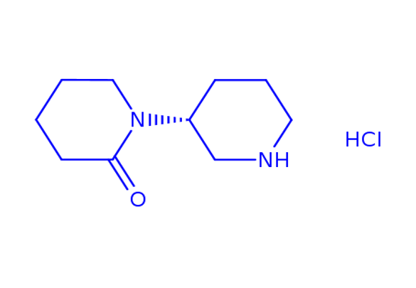 1-piperidin-3-ylpiperidin-2-one dihydrochloride