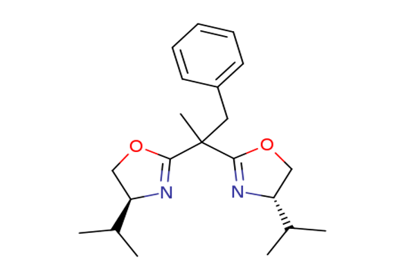 (4S,4'S)-2,2'-(1-Phenylpropane-2,2-diyl)bis(4-isopropyl-4,5-dihydrooxazole)