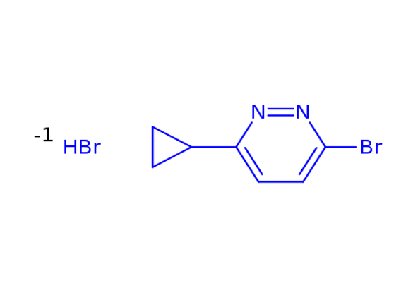 3-Bromo-6-cyclopropyl-pyridazine hydrobromide